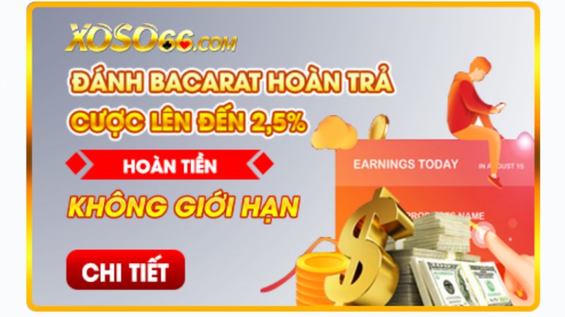 Khuyến mãi đánh Baccarat hoàn trả cược hấp dẫn